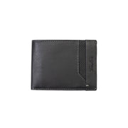 Herren-Brieftasche aus echtem Leder schwarz-line Vox, RFID-Schutz